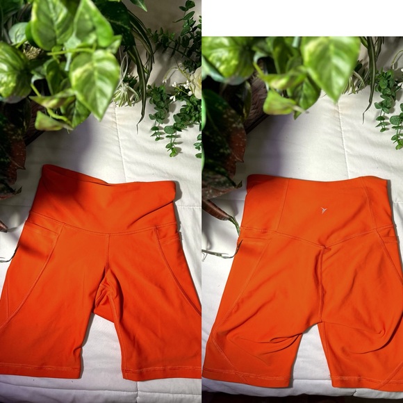 Orange yoga shorts - Picture 1 of 1
